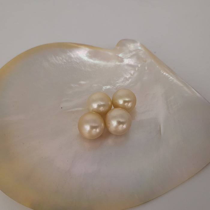 Golden South Sea Pearls 13 mm Round AAA Quality