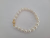 White South Sea Pearls Bracelet, 8.80-9 mm White Color and High Luster, 18 Karat Solid Yellow Gold. - Only at  The South Sea Pearl